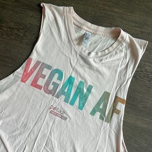 Vegan AF muscle tank